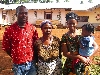 Babungo: Queen, Queen Mother, brother and daughter at the Fon's palace