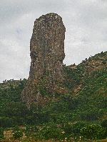 God's Tooth rock formation, Adis Zemen, Ethiopia