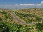 Vista, hill between Infranze and Maksegnit, Ethiopia