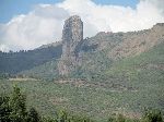 God's Tooth rock formation, Adis Zemen, Ethiopia