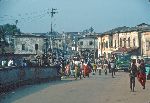 Ghana, Elmina, main street, 1986
