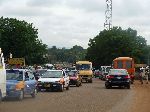 Accra region traffic jams