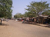 Natitingou, Benin, street scene
