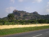 Dassa-Zouma, Benin, hills around town