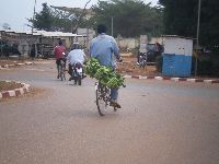 Abomey, Benin, street scene