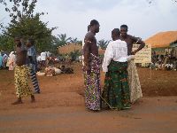 Abomey, Benin, Women's Society (Amazons) ceremony