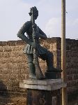 Ouidah, Benin, Route of the Slaves, monument / statue