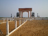 Ouidah, Benin, Route of the Slaves, monument / statue Door of No Return
