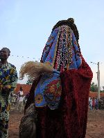 Abomey, Benin, Family Ancstors Ceremony, dancer