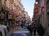 Street in French colonial section of Tunis