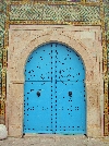 Door to mosque, Bardo, Tunis