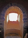 Quibla with the best view in Tunisia, in pray room, Turkish fort, El Kef