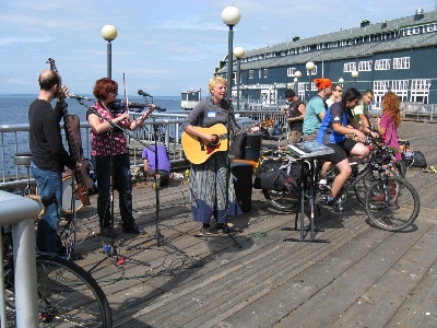 Bicycle Music Festival Seattle Waterfront