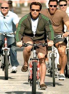 Arnold Schwarzennegger bicycle