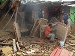 men manufacturing furniture, Ethiopia