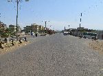 Divided boulevards, with a planted center median, Bahir Dar, Ethiopia