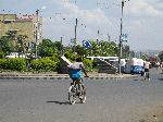 Bicyclist, Bahir Dar, Ethiopia