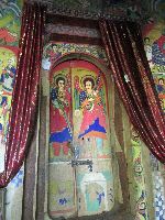 Mural, Beta Maryam Monastery, Lake Tana, Ethiopia