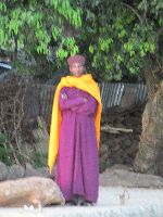 Monk, Entos Eyesu Monastery, Lake Tana, Ethiopia