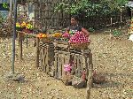 Vegetable stand, Hamusit, Ethiopia
