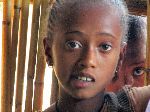 Girl, Gashena-Lalibela road, Ethiopia