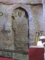 Bet Golgotha (rock hewn church), Lalibela, Ethiopia