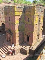 Bet Giyorgis - St. George (rock hewn church), Lalibela, Ethiopia