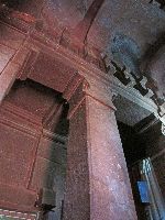 Interior, Bet Abba Libanos (rock hewn church), Lalibela, Ethiopia