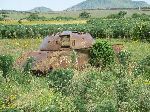 derelict tank, Highway 3, Bure hill, Ethiopia