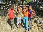 Young boys, Adis Zemen, Ethiopia