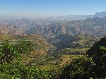 Magnificient viewl, Debark-Zarima Road, Ethiopia