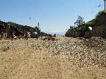 Start of asphalt, Zarima, Ethiopia