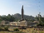 Memorial to fallen liberation fighters of the civil war, Adi Abun, Ethiopia