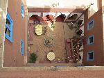 Courtyard, Tinghir, Morocco