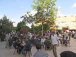 Public square, Tinghir, Morocco