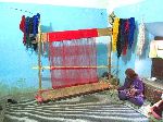 Weaving workshop, former Mellah, Jewish Quarter, Tinghir, Morocco