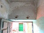 Hand prints above the door, former Mellah, Jewish Quarter,Tinghir, Morocco