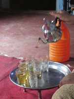 Tea with family, Goulmima, Morocco