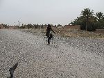 Bicyclist, Goulmima, Morocco