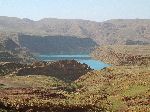 Hassan Addakhil dam and reservoir, Errachidia, Morocco