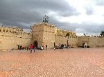 Wall and Bab el Maqam (gate), Sefrou, Morocco