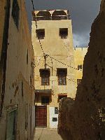 Narrow street, medina, Sefrou, Morocco