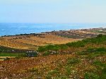 Farm and ocean, Oualidia to Cape Beddouza, Morocco