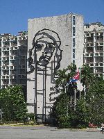 Ernesto "Ch" Guevara sculpture, Revolution Square, Havana, Cuba