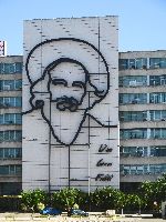 Camilo Cienfuegos sculpture, Revolution Square, Havana, Cuba