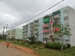 Soviet-era housing block, Republic de Chile, Pinar del Rio, Cuba