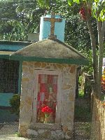 Shrine at house, Cuba