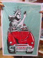 American Tourist, Clandestina poster, Havana