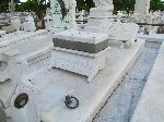 Luisa V. Antonia, an ardent domino player, grave, Colon Cemetery, Havana