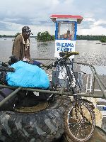 Essequibo River ferry, Sherima, Guyana